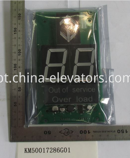 Placa de exibição da Cop Kone Lift KM50017286G01 KONE Lift COP Display Board KM50017286G01